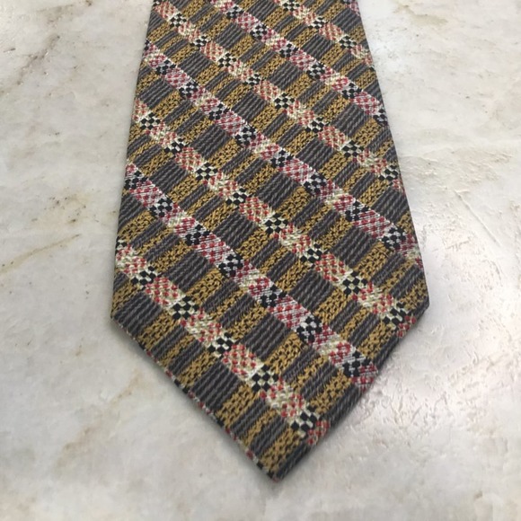CRYSTAL SILK TIE - Picture 1 of 9